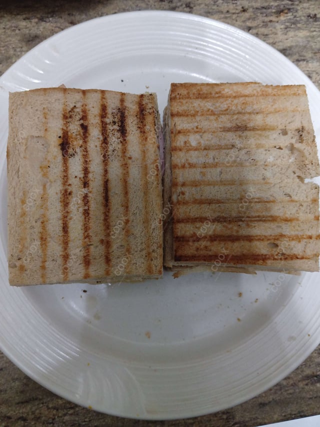 Delicious Veg Grilled Sandwiches prepared by COOX