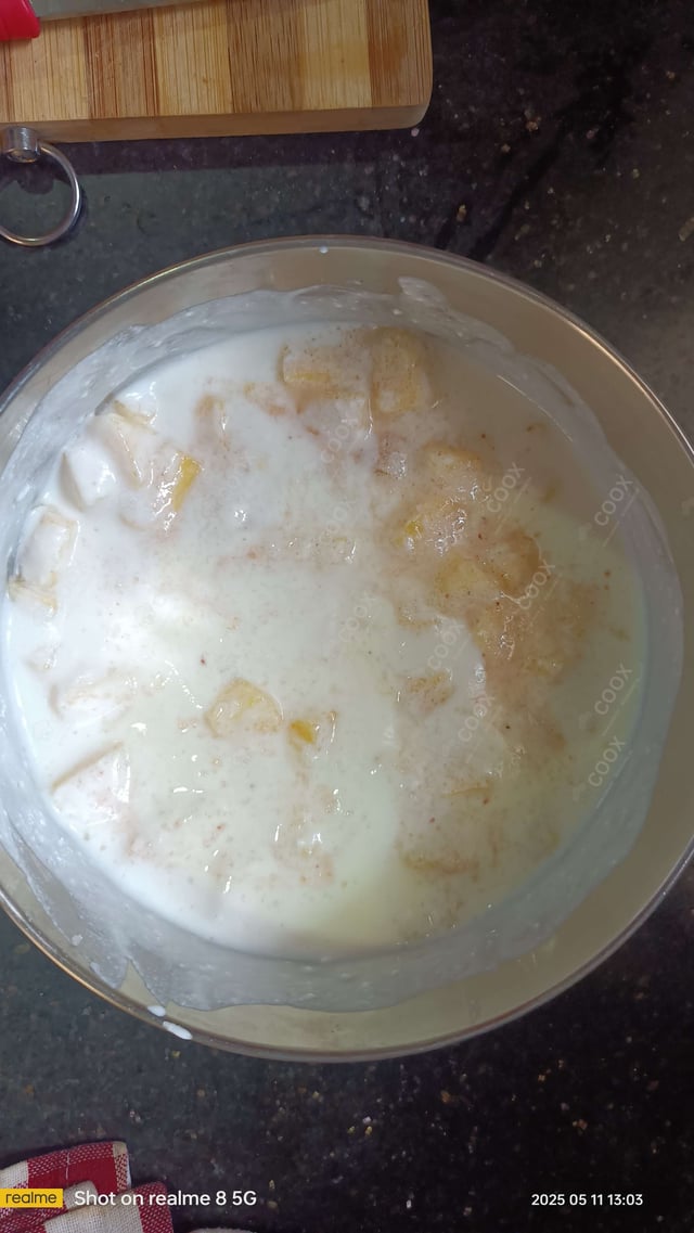 Delicious Pineapple Raita prepared by COOX