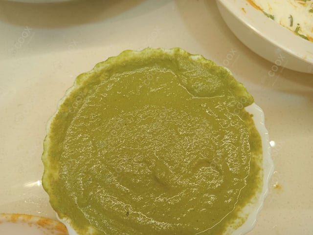 Delicious Green Chutney prepared by COOX