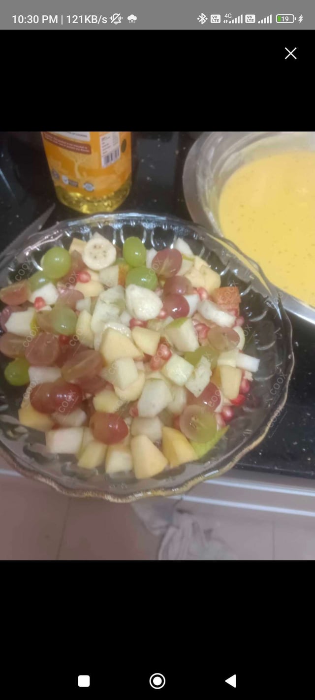 Delicious Fruit Chaat prepared by COOX
