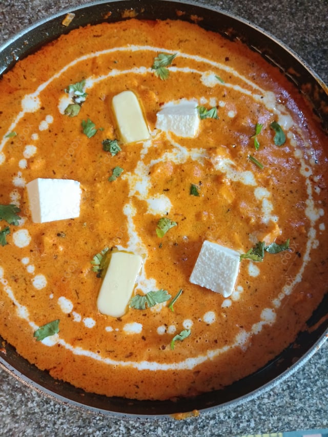 Delicious Shahi Paneer prepared by COOX