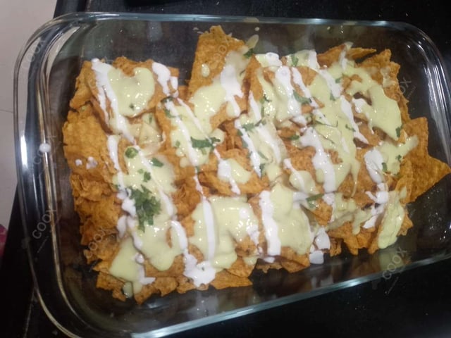 Delicious Cheese Nachos prepared by COOX