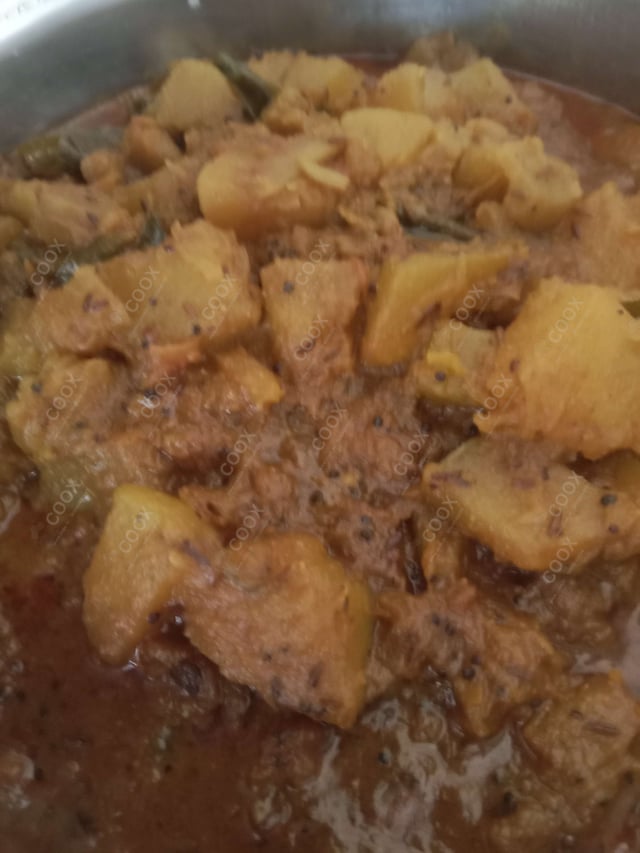 Delicious Kaddu ki Sabzi (Sitafal) prepared by COOX