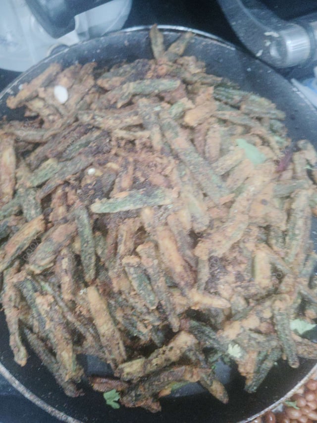 Delicious Kurkuri Bhindi prepared by COOX