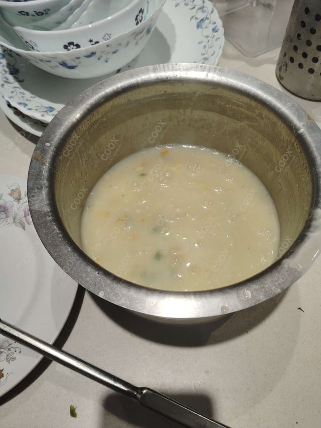 Delicious Sweet Corn Soup prepared by COOX