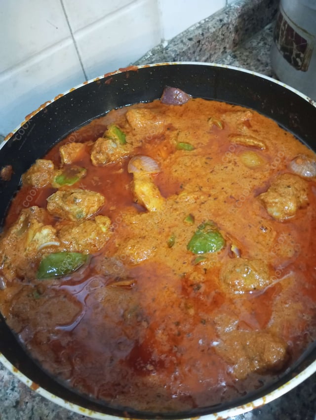 Delicious Kadhai Chicken prepared by COOX