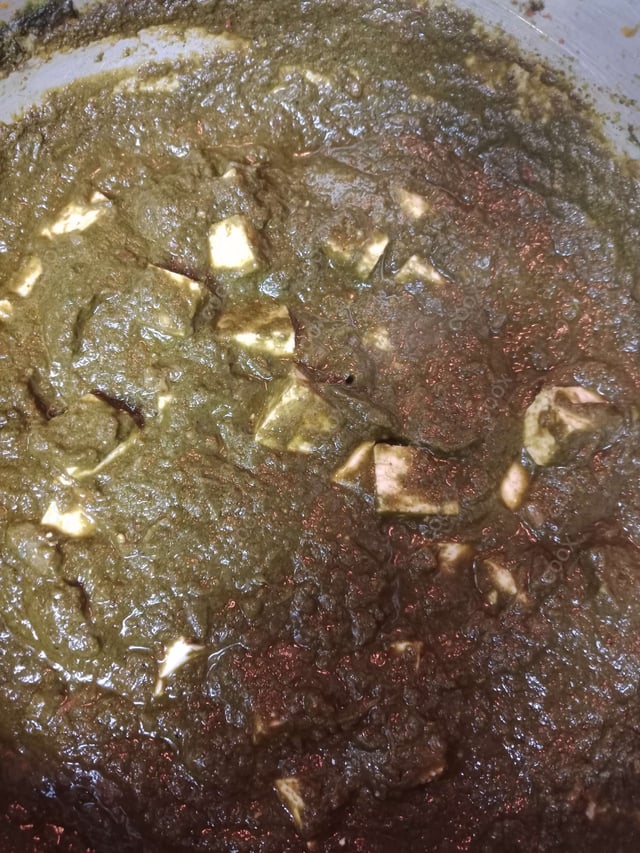 Delicious Palak Paneer prepared by COOX