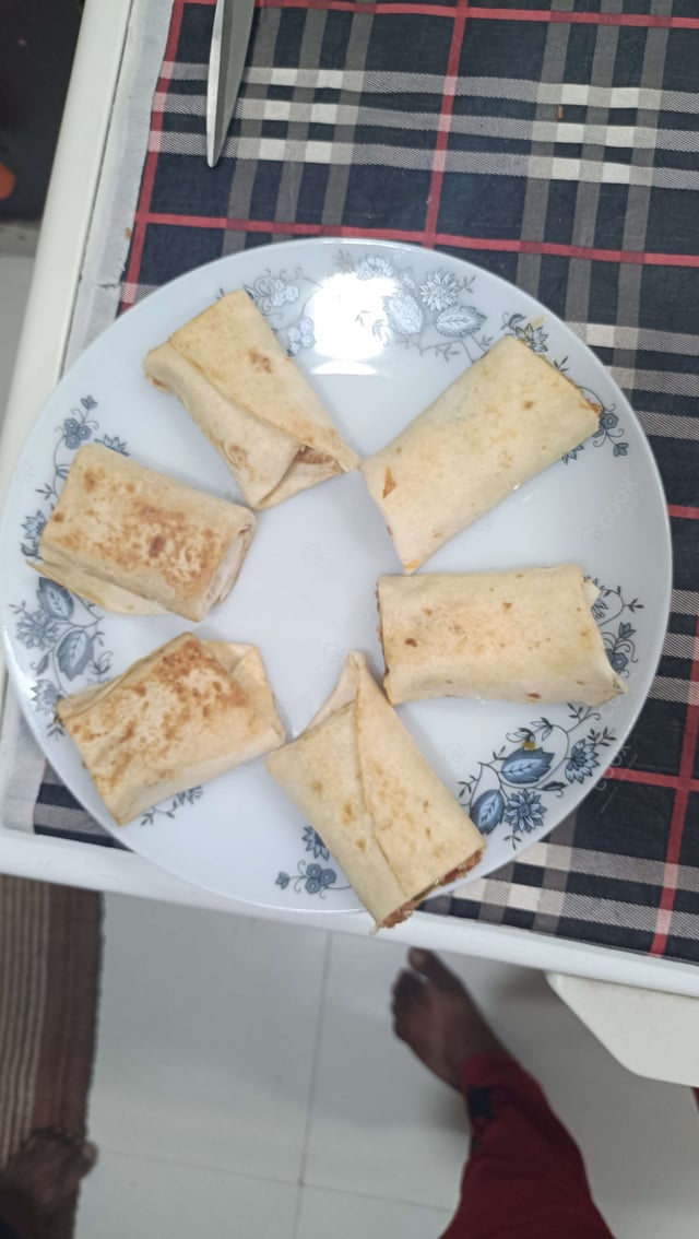 Delicious Veg Kathi Rolls prepared by COOX