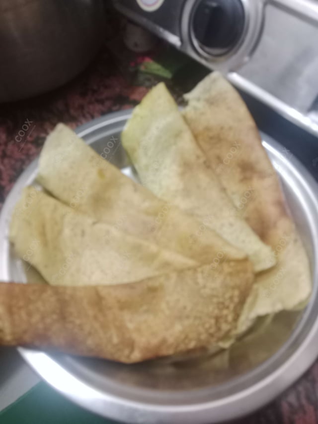Delicious Dosa (Plain & Masala) prepared by COOX