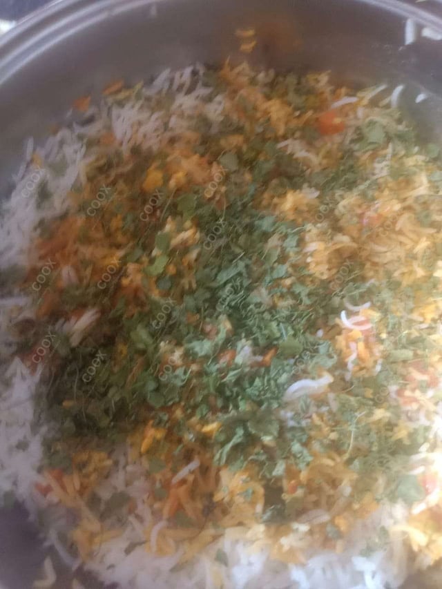 Delicious Veg Biryani prepared by COOX