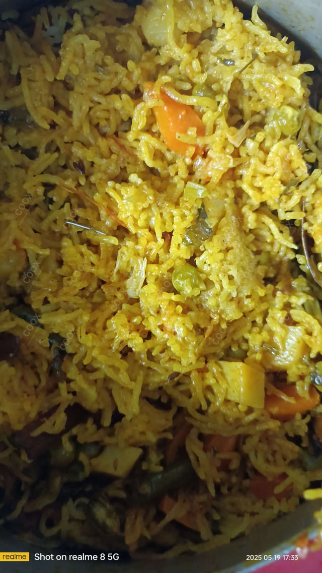 Delicious Veg Pulao prepared by COOX