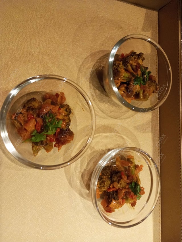 Delicious Masala Broccoli prepared by COOX