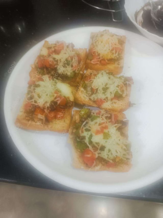 Delicious Tomato Mushroom Bruschetta prepared by COOX
