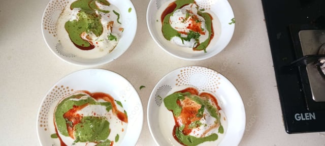 Delicious Aloo Tikki Chaat prepared by COOX