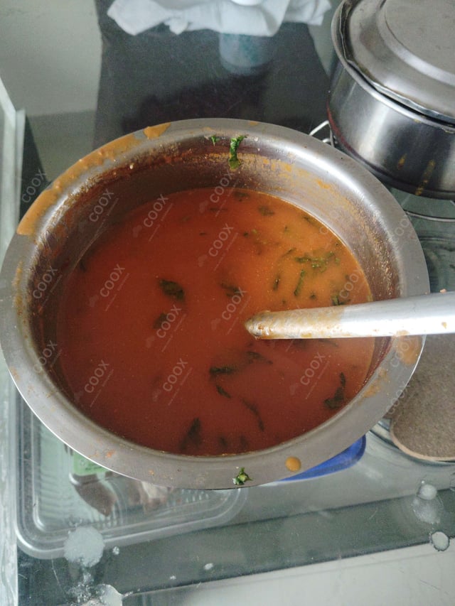 Delicious Tomato Basil Soup prepared by COOX