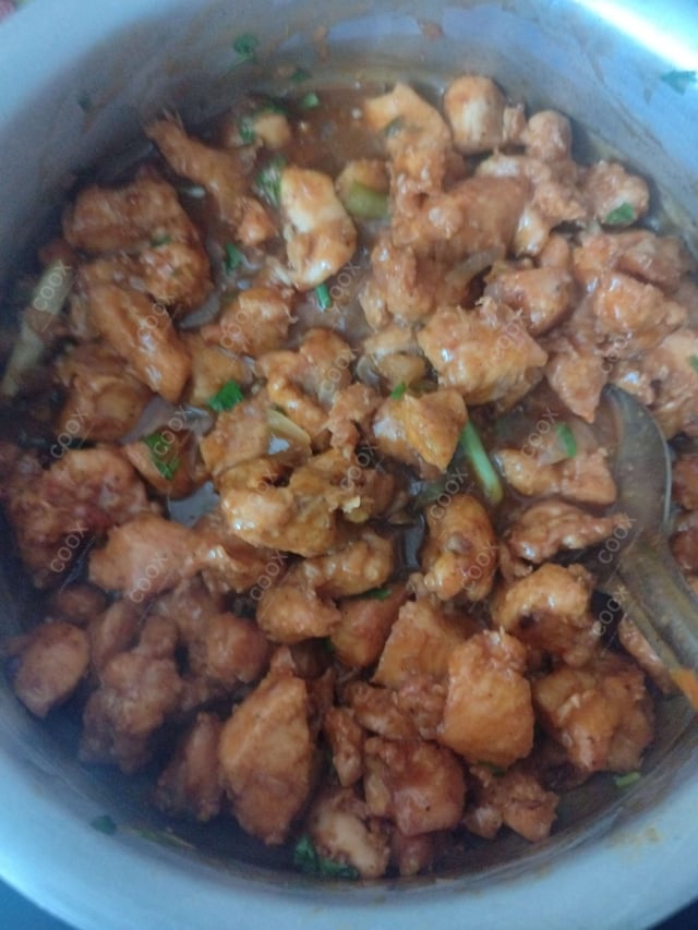 Delicious Chicken Manchurian (Dry) prepared by COOX