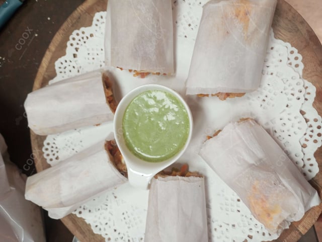 Delicious Veg Kathi Rolls prepared by COOX