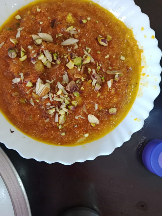 Delicious Gajar ka Halwa prepared by COOX