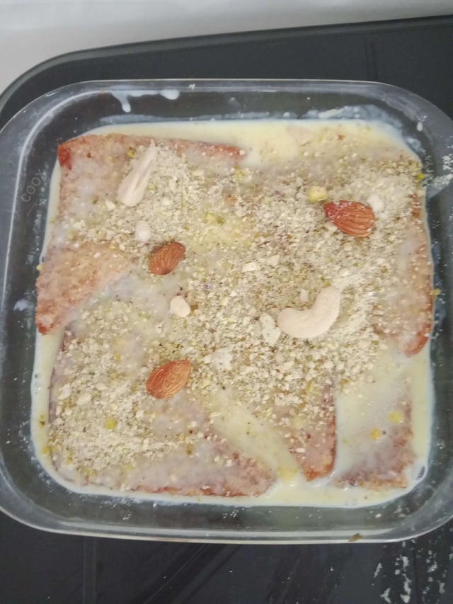 Delicious Shahi Tukda prepared by COOX