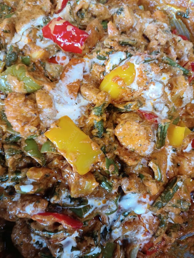 Delicious Veg Jalfrezi prepared by COOX