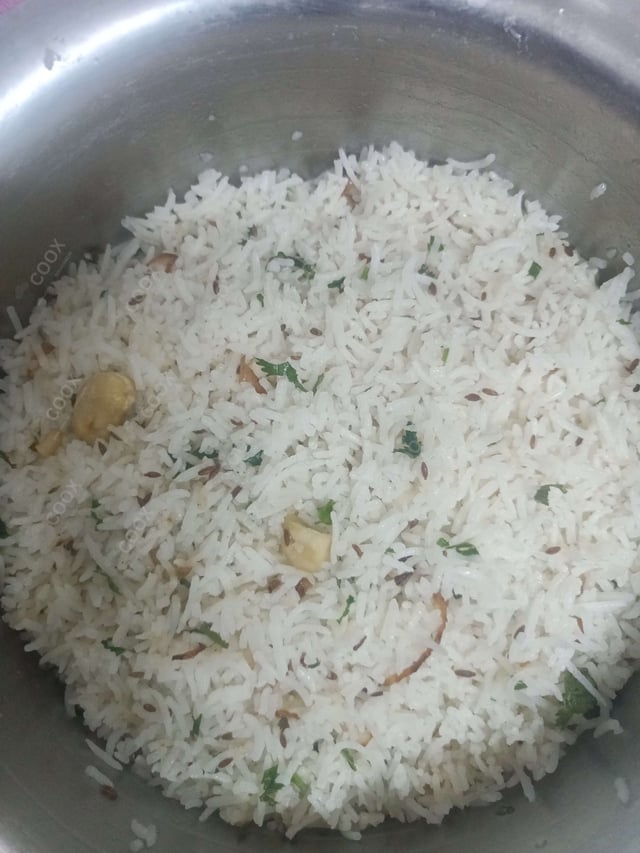 Delicious Jeera Rice prepared by COOX