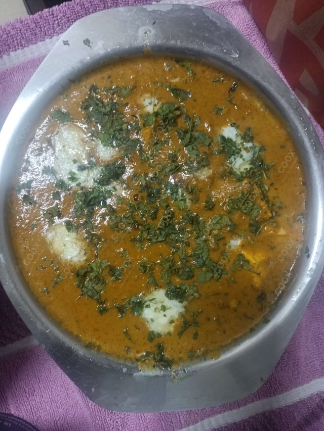 Delicious Paneer Lababdar prepared by COOX