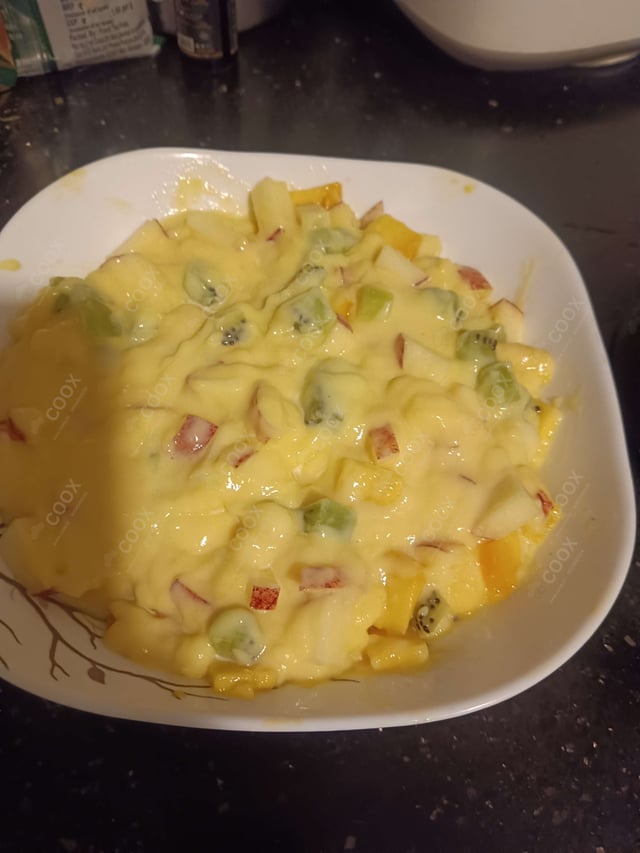 Delicious Fruit Custard prepared by COOX