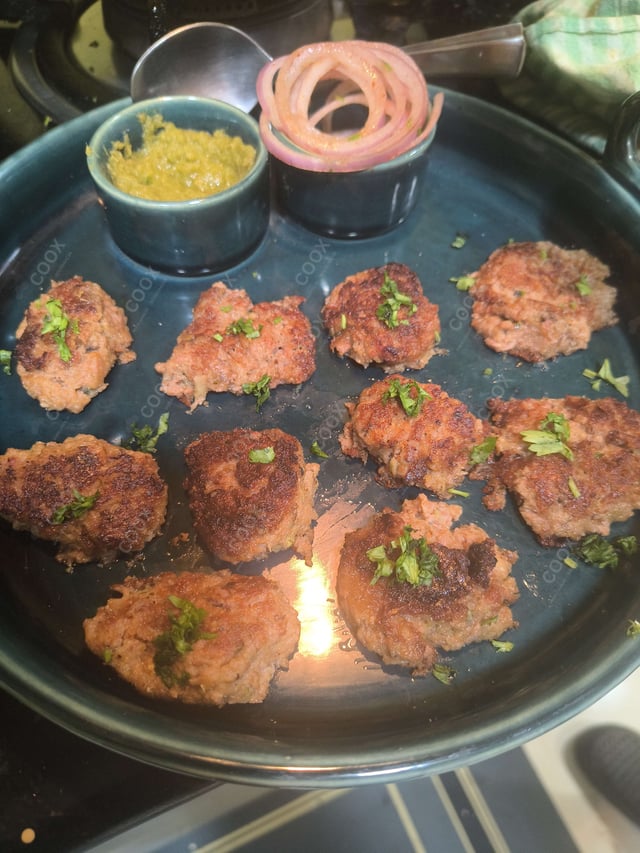 Delicious Mutton Galouti Kebab prepared by COOX
