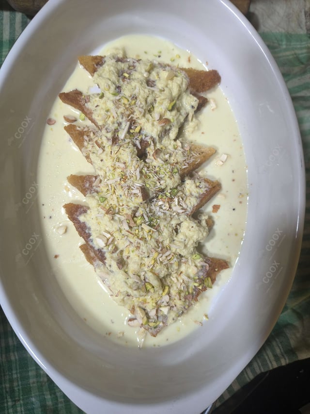 Delicious Shahi Tukda prepared by COOX