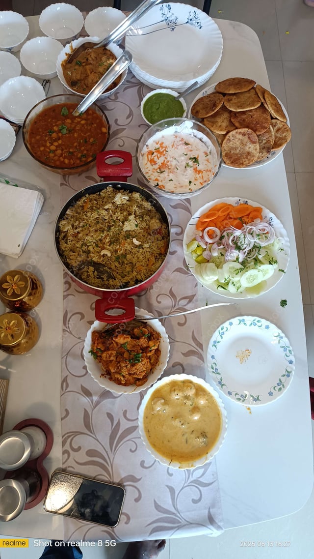 Delicious Pooris & Bedmis prepared by COOX