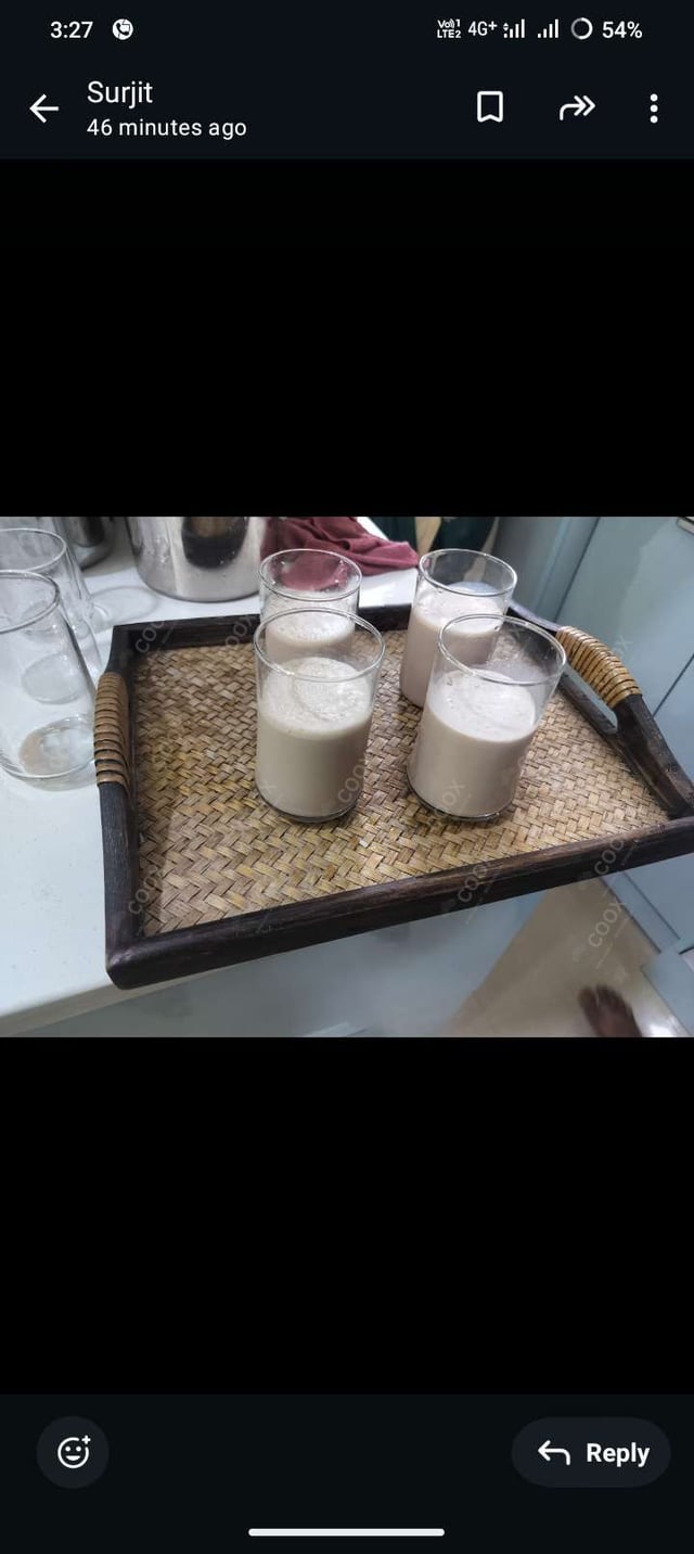 Delicious Chocolate Milkshake prepared by COOX