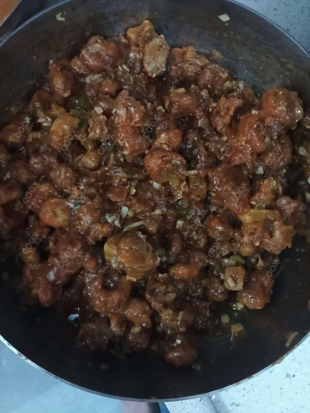 Delicious Chilli Mushroom prepared by COOX