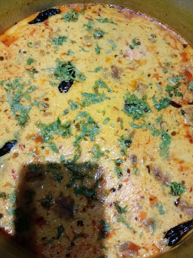 Delicious Kadhi prepared by COOX