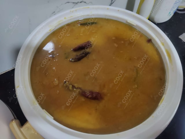 Delicious Arhar Dal prepared by COOX