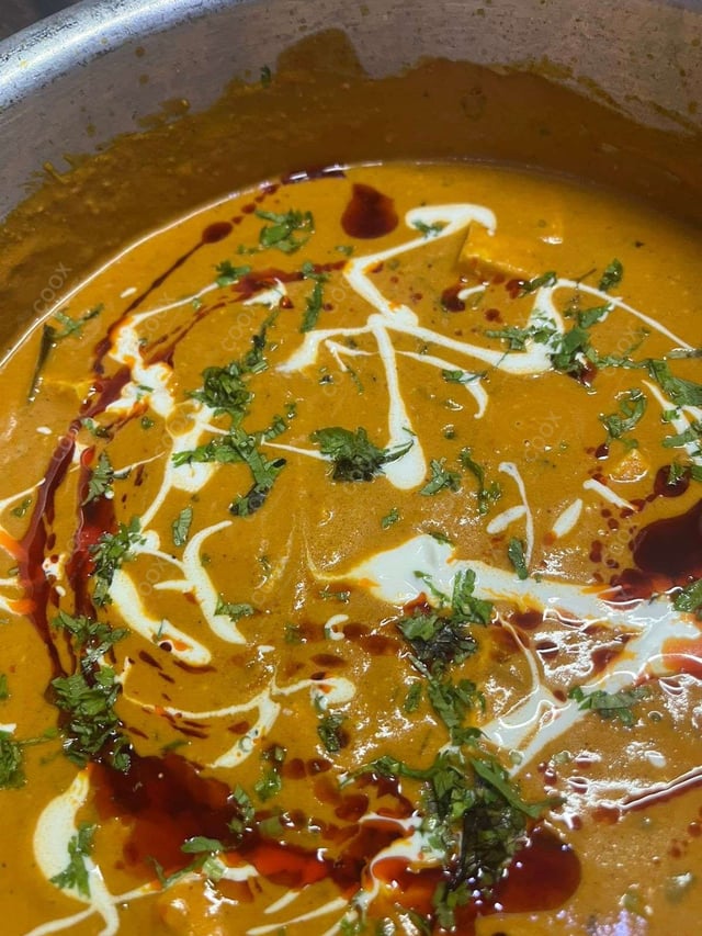 Delicious Paneer Lababdar prepared by COOX