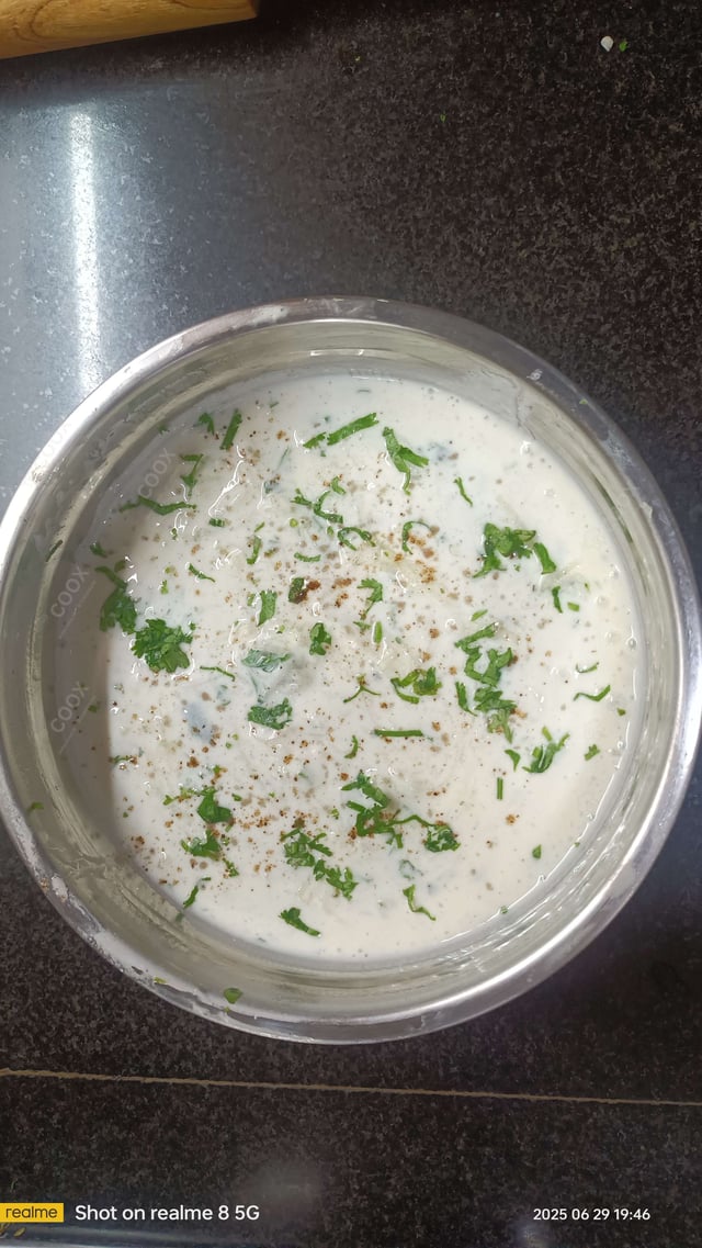 Delicious Cucumber Raita prepared by COOX