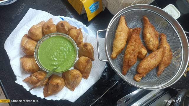 Delicious Mini Samosas prepared by COOX