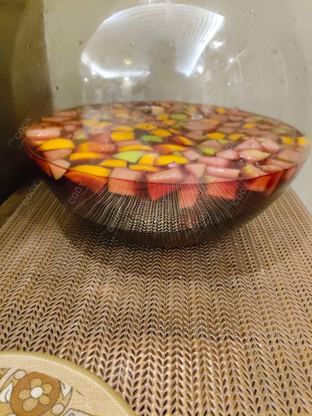 Delicious Red Wine Sangria  prepared by COOX