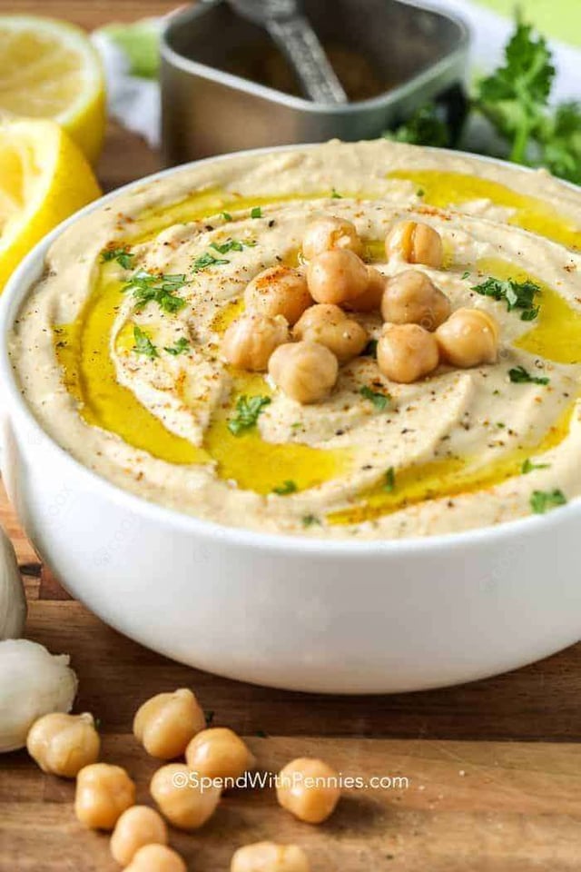 Delicious Hummus Dip prepared by COOX