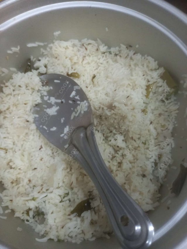 Delicious Jeera Rice prepared by COOX