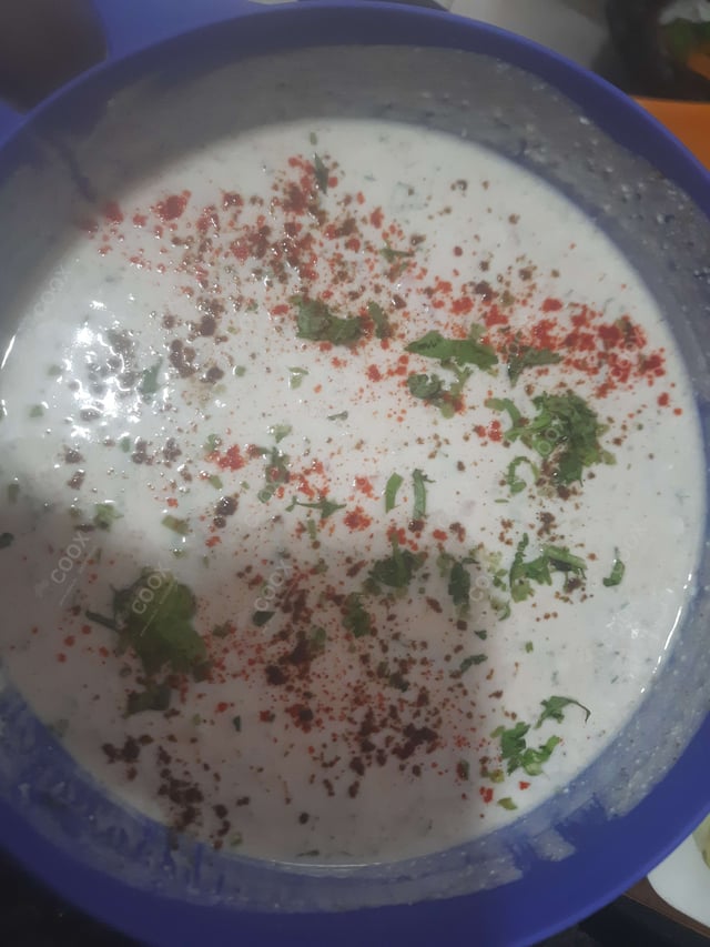 Delicious Mix Veg Raita prepared by COOX