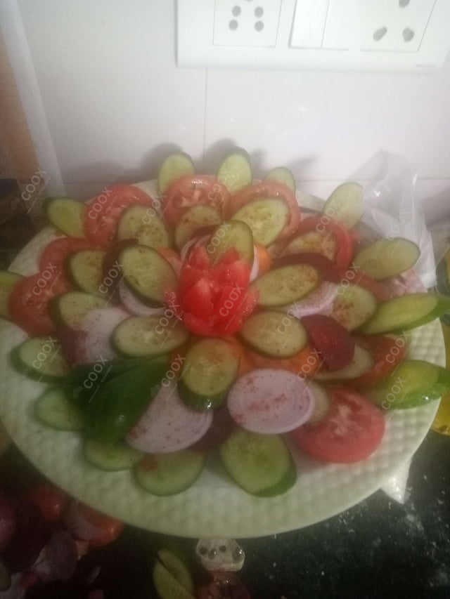 Delicious Salad, Papad prepared by COOX