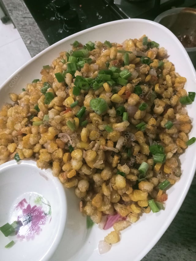 Delicious Crispy Fried Corn prepared by COOX