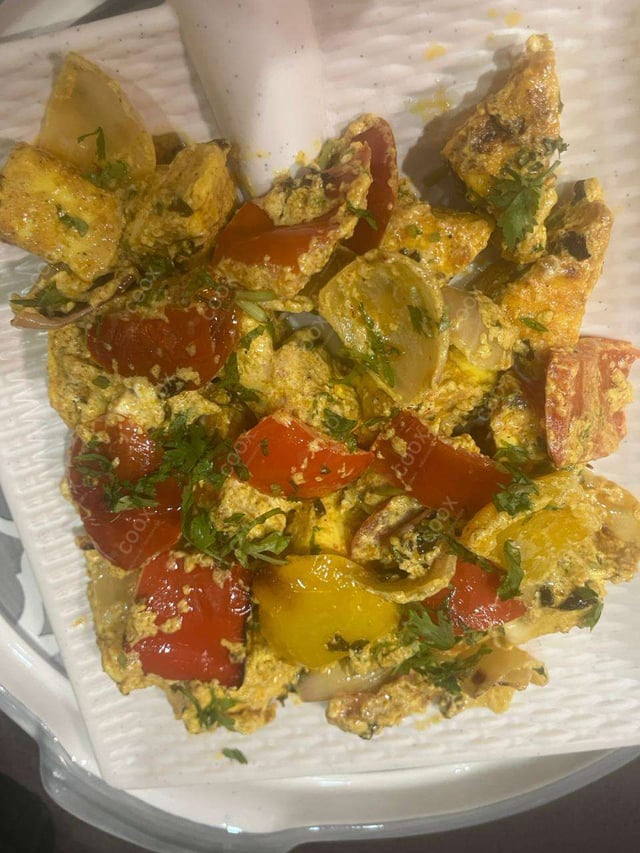 Delicious Paneer Tikka prepared by COOX
