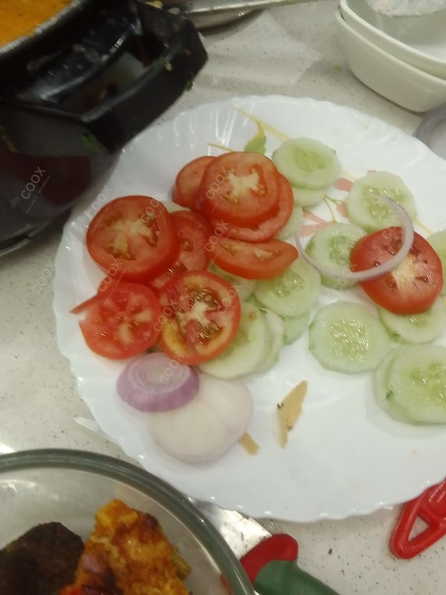 Delicious Salad, Papad prepared by COOX