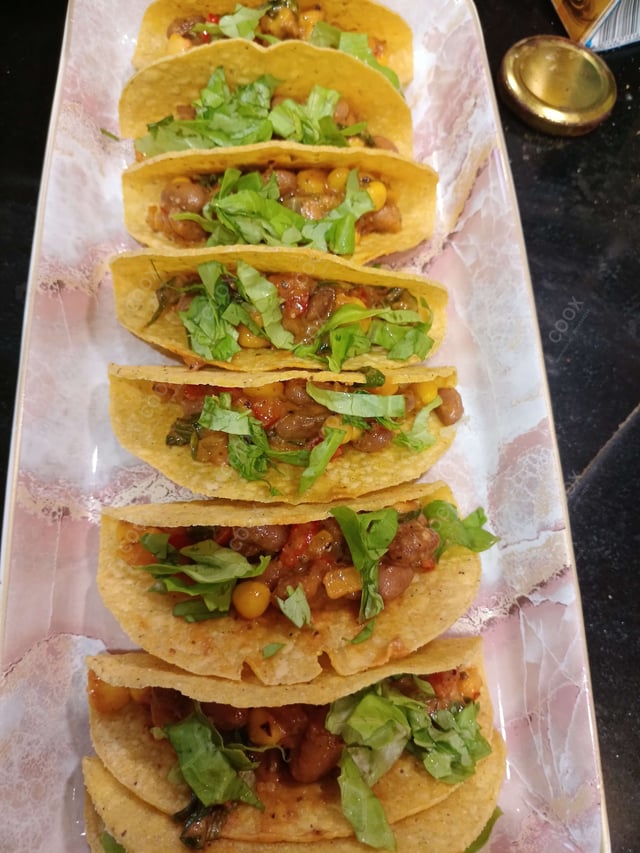 Delicious Veg Taco prepared by COOX