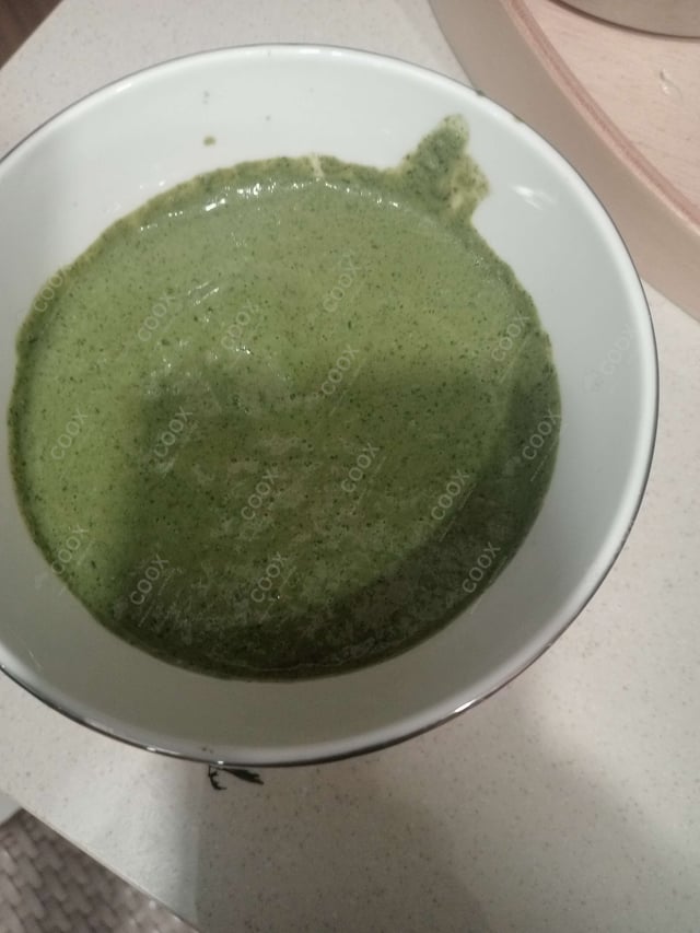 Delicious Green Chutney prepared by COOX