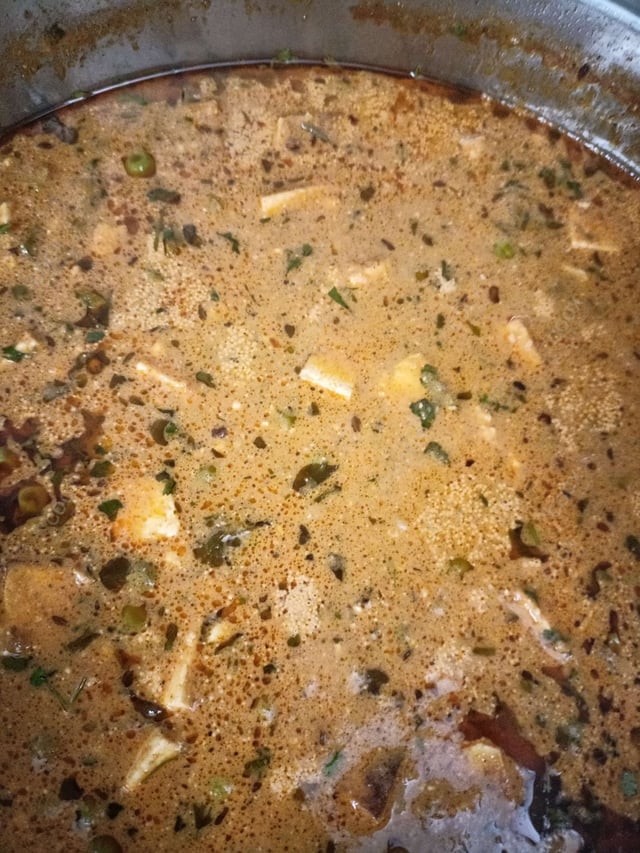 Delicious Matar Paneer prepared by COOX