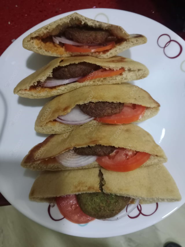 Delicious Falafel Pockets prepared by COOX