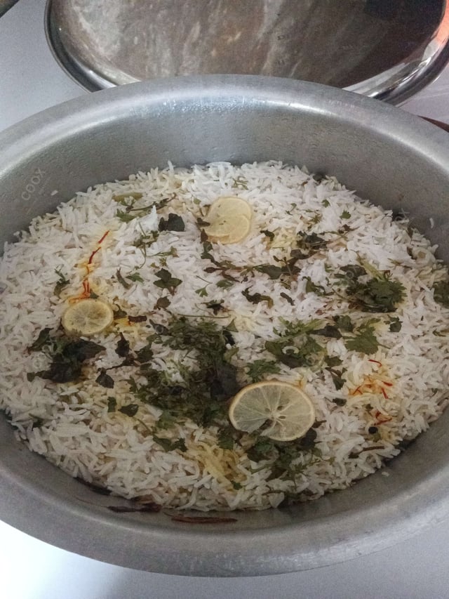 Delicious Chicken Biryani prepared by COOX